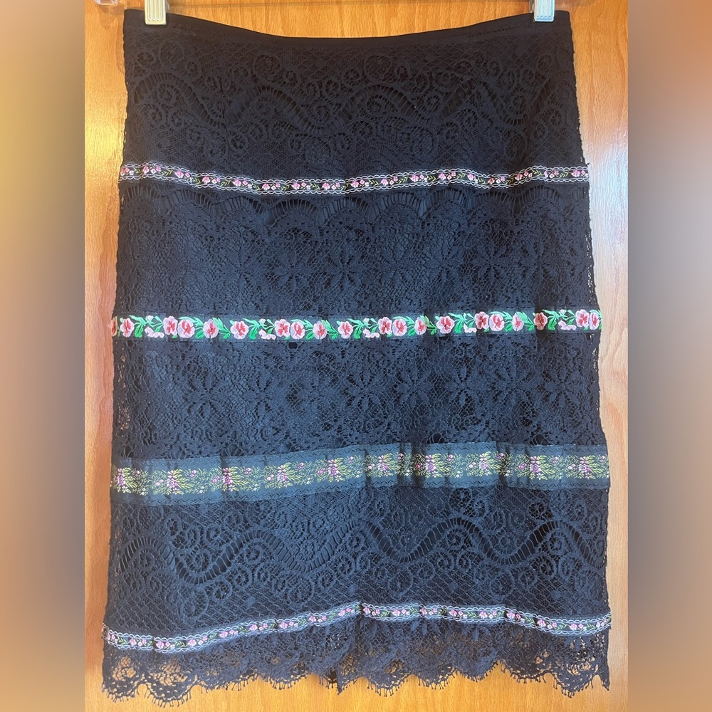 Nanette Lepore Black Skirt